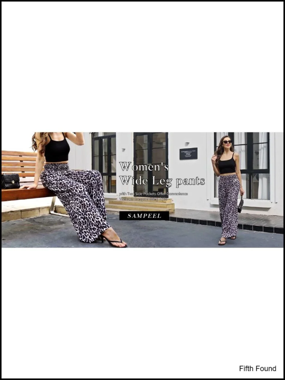 High Waist Wide Leg Trousers with Pockets Casual Lounge Palazzo Pants